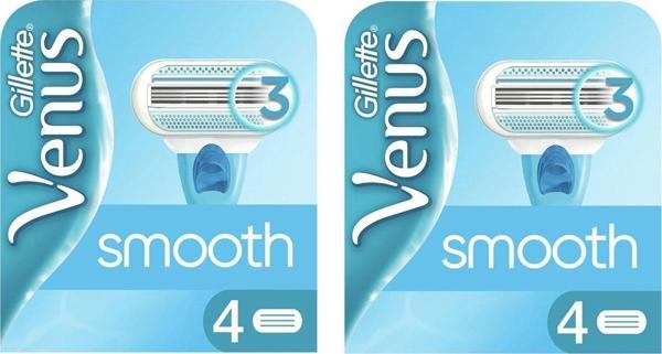 Gillette Venus Yedek Kadın Tıraş Bıçağı 4'lü X 2 Adet - Image 1