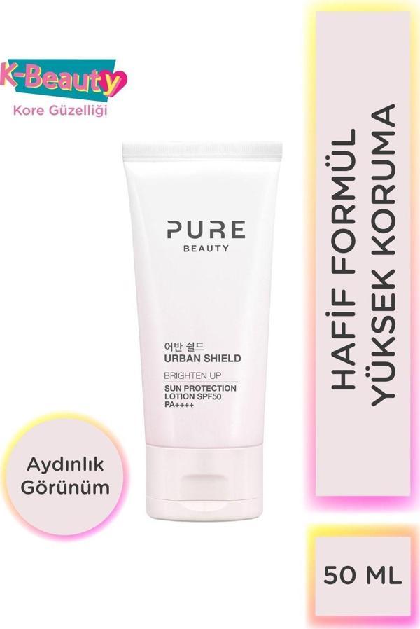 Pure Beauty Brighten Up Güneş Koruyucu Losyon Spf50pa+ 50ml - Image 1