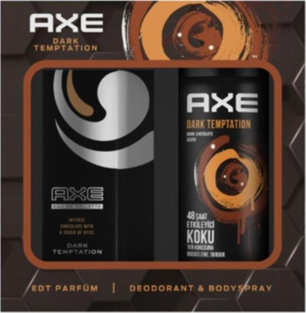 Axe Dark Temptation Edt 50 Ml + Deodorant 150 Ml - Image 1