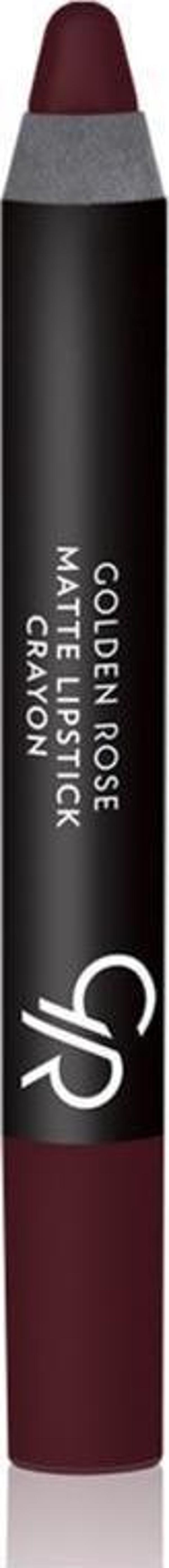 Golden Rose Matte Lipstick Crayon 02 Kalem Ruj - Image 1