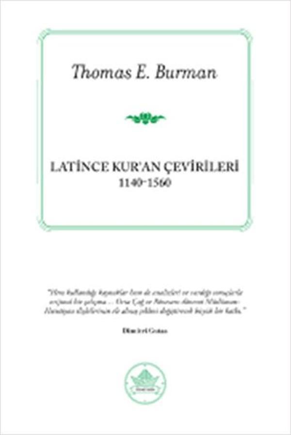 Latince Kuran Çevirileri 1140-1560 - İthaki Yayınları - Image 1