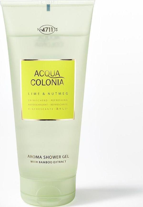 4711 Acqua Colonia Lime & Nutmeg Shower Gel 200 ml Duş Jeli - Image 1