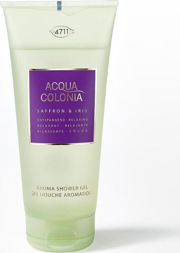 4711 Acqua Colonia Saffron & Iris Shower Gel 200 ml Duş Jeli - Image 1