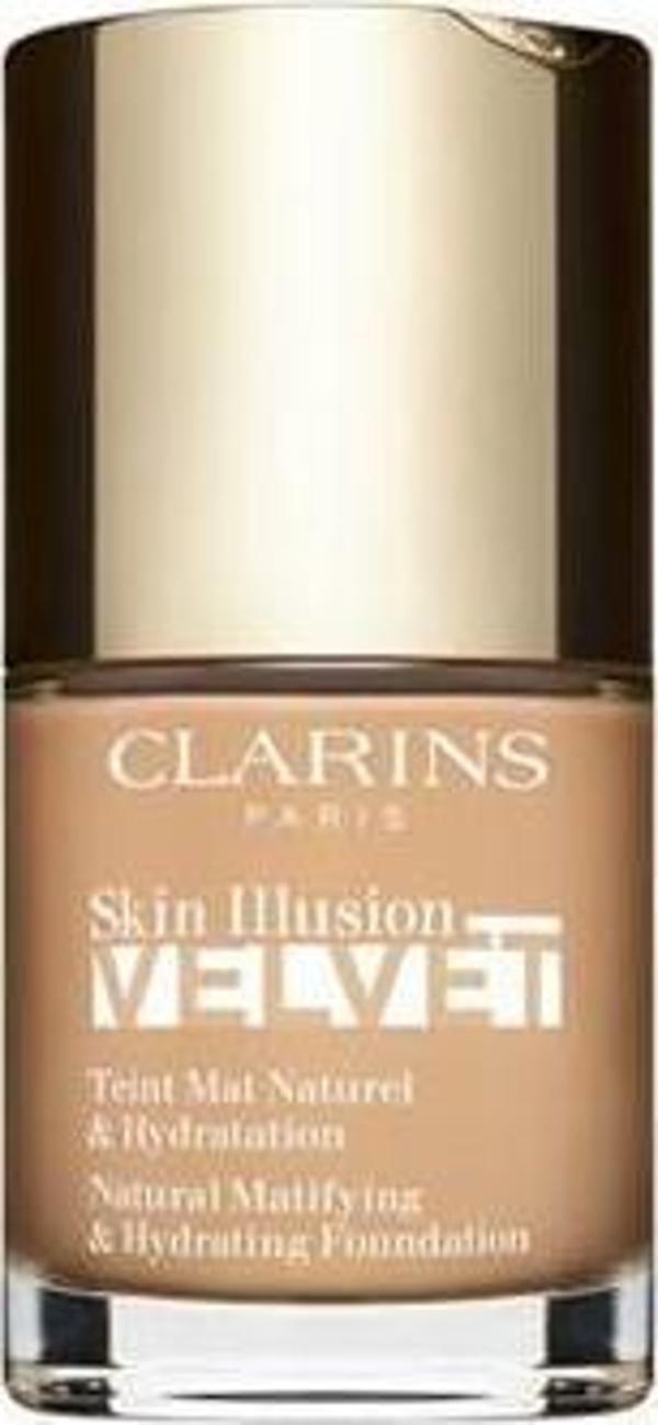 Clarins Skin Illusion Velvet 107C 30 ml Matlaştırıcı Fondöten - Image 1