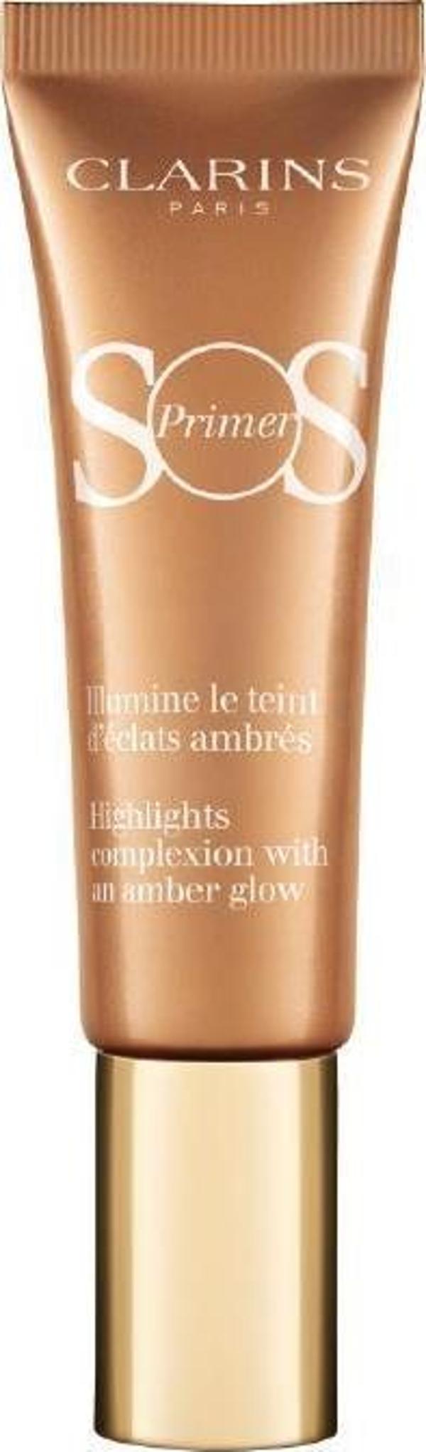 Clarins Sos Primer 09 Amber Pearls 30 ml Makyaj Bazı  - Image 1
