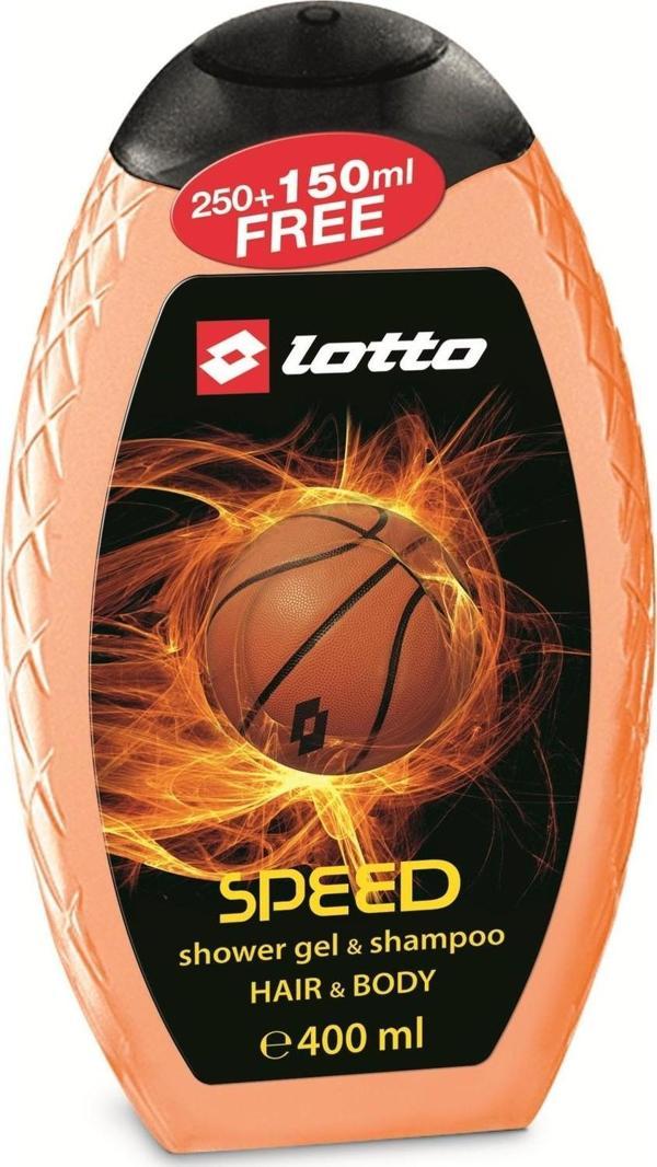 Lotto Speed Erkek Shower Gel , Shampoo 400 ml  - Image 1