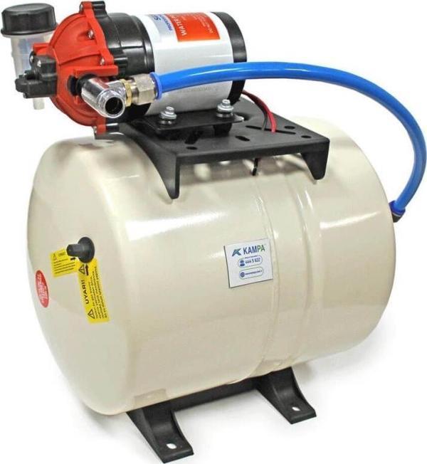 Seaflo 12 Volt 24 Lt Tanklı Otomatik Hidrofor, Tekne, Yat, Karavan Hidroforu Pompası - Image 1