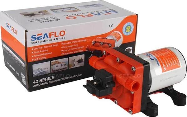 Seaflo Karavan, Tekne Hidroforu 24 Volt 18.9 lt/dak 55 psi 3.7 bar SFDP2-050-055-42 - Image 1
