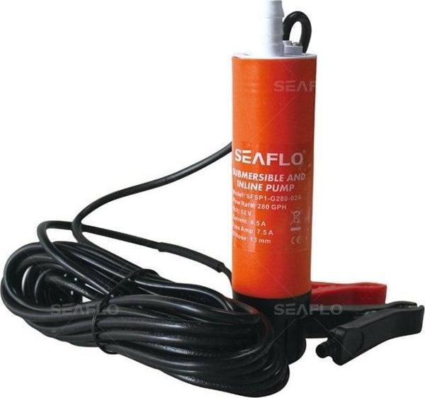 Seaflo SR09518 Sintine Dalgıç Pompa 12 Volt 280 Gph 41mm Dış Çap SFSP1-G280-02B - Image 1