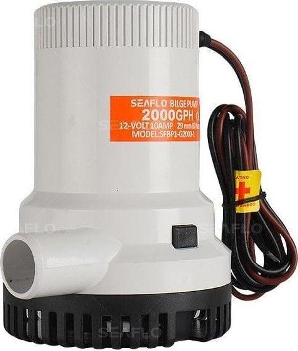 Seaflo SR12210 Sintine Pompası 12V 2000 gph SFBP1-G2000-01 - Image 1