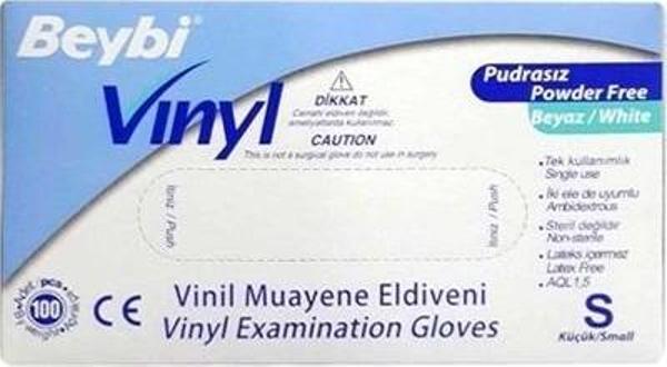 Beybi Vinill Eldiven Pudrasız Small - Image 1