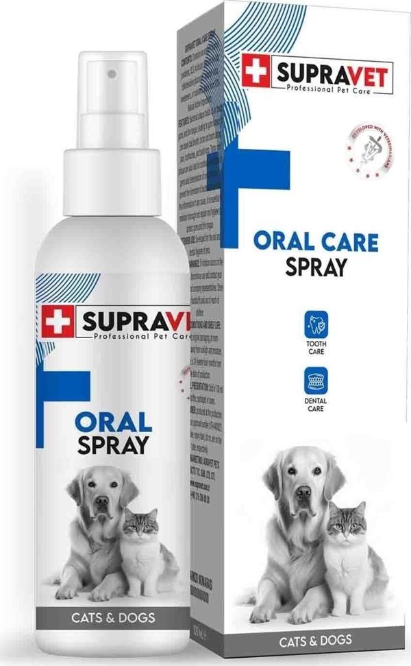 Supravet Oral Care Kedi Köpek Ağız Bakım Spreyi 100 ml - Image 1