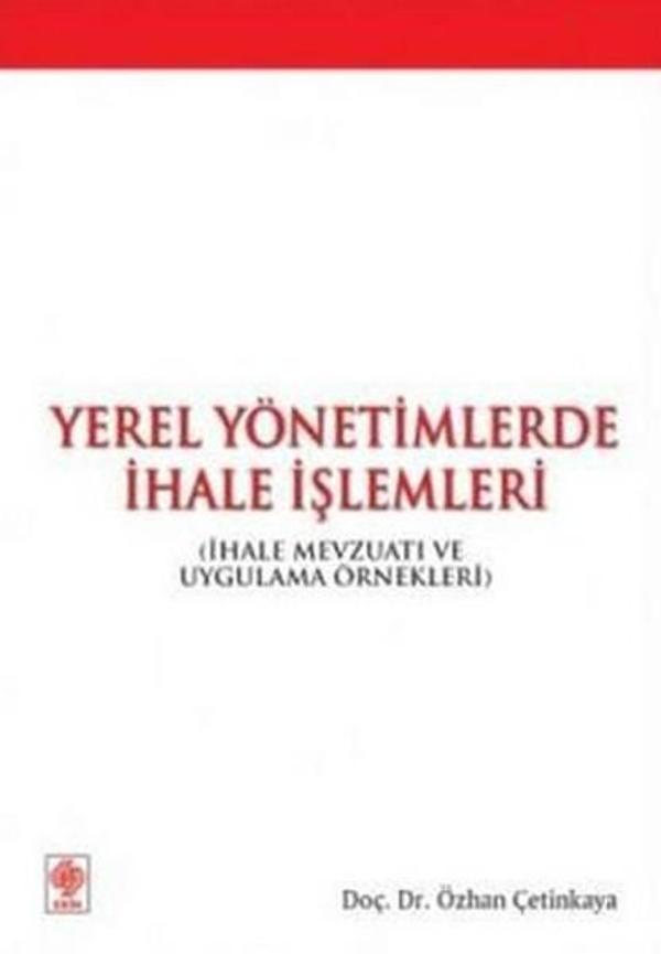 Yerel Yönetimlerde İhale İşlemleri - Ekin Basım Yayın - Image 1