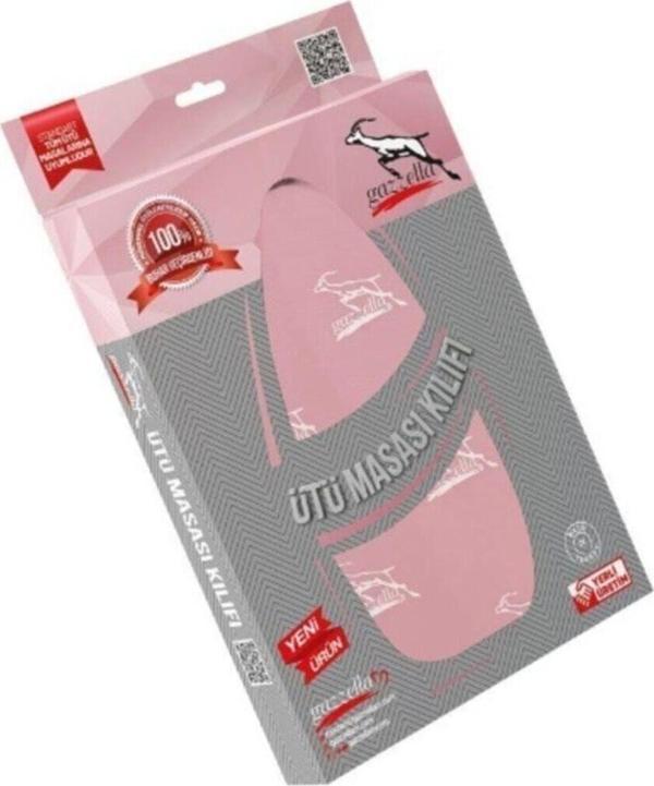 Gazzella On Board 135x50cm Keçeli Pembe Ütü Masası Bezi Kılıfı 900 Ob - Image 1