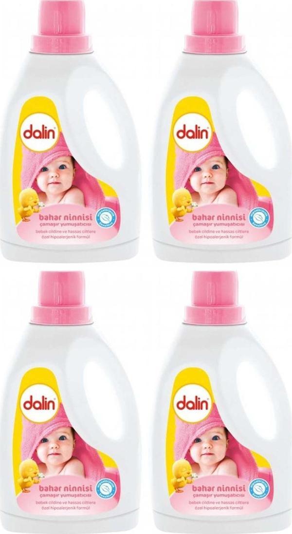 Dalin Bahar Ninnisi Sıvı Çamaşır Yumuşatıcısı 1500 ml X 4 Adet - Image 1