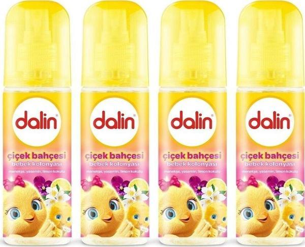 Dalin Bebek Kolonyası Çiçek Bahçesi 150 ml X 4 Adet - Image 1