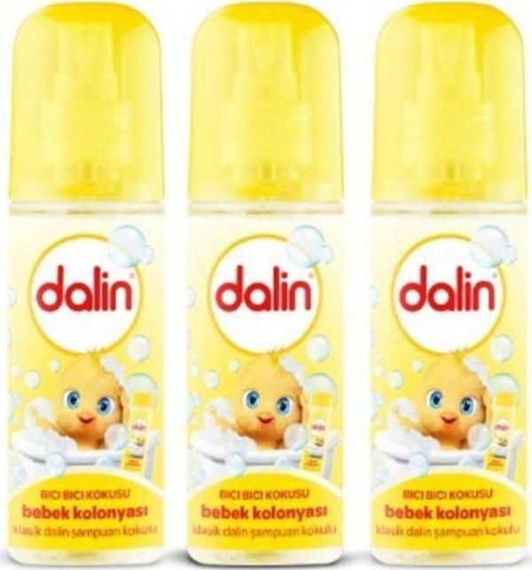 Dalin Bıcı Bıcı Kokusu Bebek Kolonyası 3 Adet - Image 1
