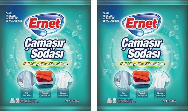 Ernet Çamaşır Sodası 500 G 2'li - Image 1