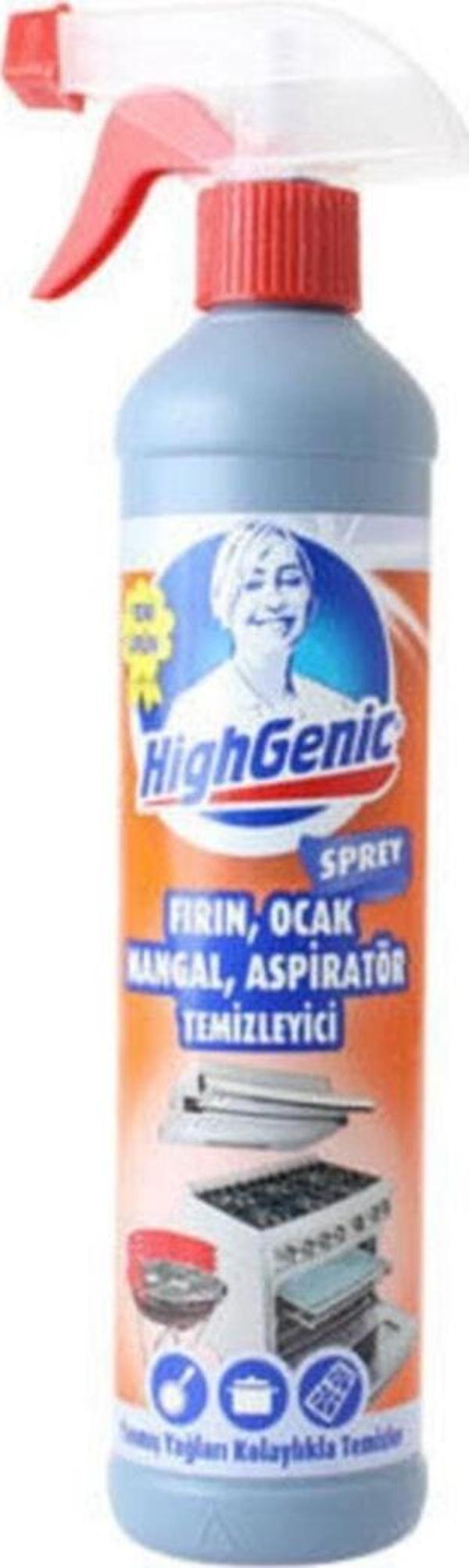 Highgenic Fırın, Ocak, Mangal, Aspiratör Temizleyici 500 ml - Image 1