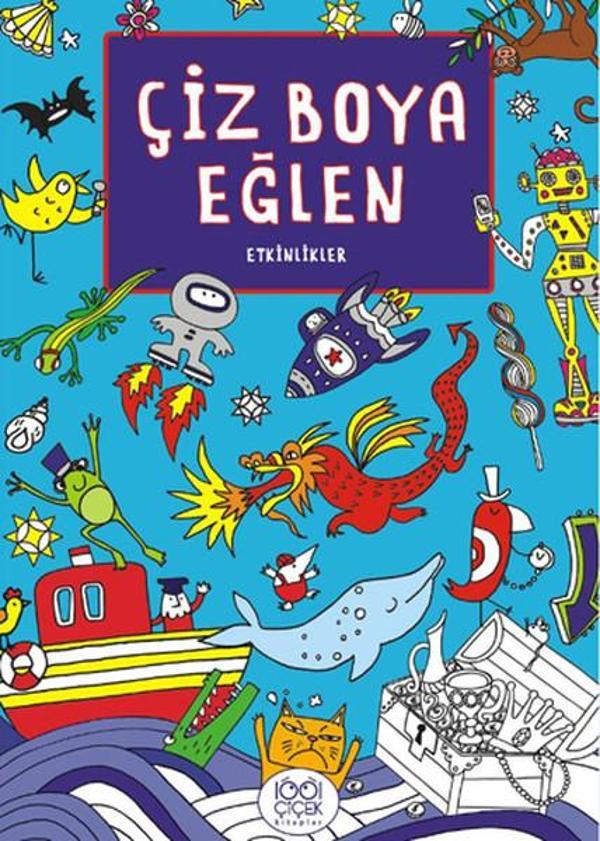 Çiz Boya Eğlen Etkinlikler - 1001 Çiçek - Image 1