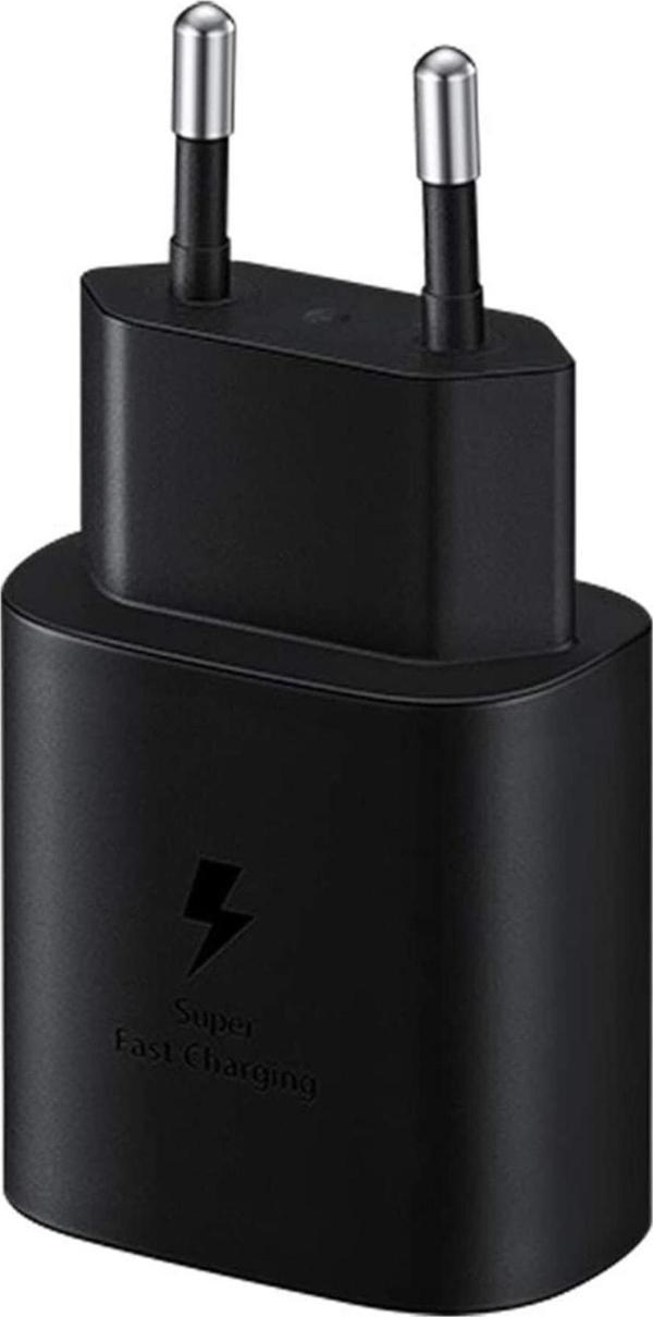 Samsung Galaxy A53 5g Type-c Fast Şarj Adaptörü 25w Siyah( Türkiye Garantili) - Image 1