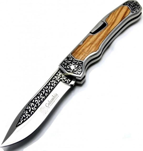 Colombia B3154-D Full Rivet Pocket Knife - Image 1