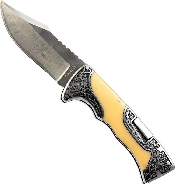 Colombia B-3157-C Full Rivet Pocket Knife Çakı - Image 1
