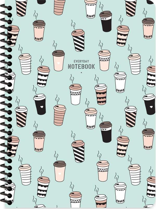 Keskin Color 16.5x22.5 Çizgili Defter Coffee - Yeşil - Image 1