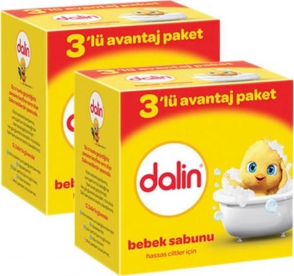 Dalin Bebe Sabun 100 gr (3LÜ AVANTAJ PAKETİ) X 2 Adet - Image 1