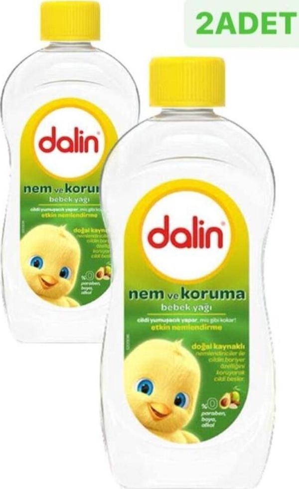 Dalin Nem Ve Koruma Bebek Yağı 300 ml AVAKADO 2 ADET - Image 1