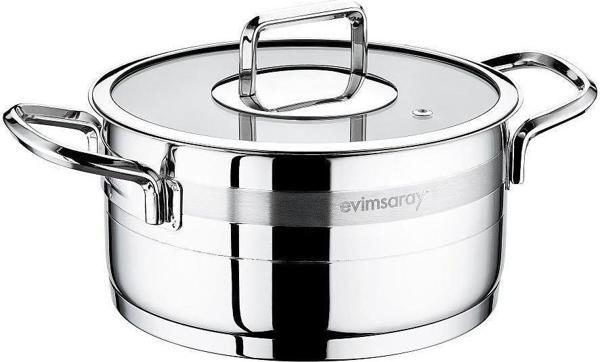 EvimSaray Tencere Derin Safir 22cm - Image 1