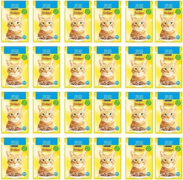 Friskies Somonlu Soslu Yaş Kedi Maması 85 gr X 24 Adet - Image 1