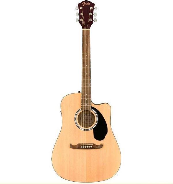 Fender FA-125CE Natural Elektro Akustik Gitar - Image 1