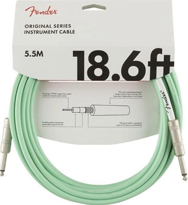 Fender Original 5m Surf Yeşil Enstrüman Kablosu - Image 1