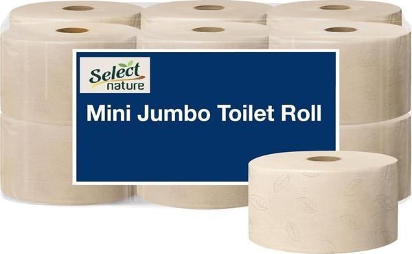 Select Nature Yeni Nesil Mini Jumbo Tuvalet Kağıdı 12 Adet - Image 1