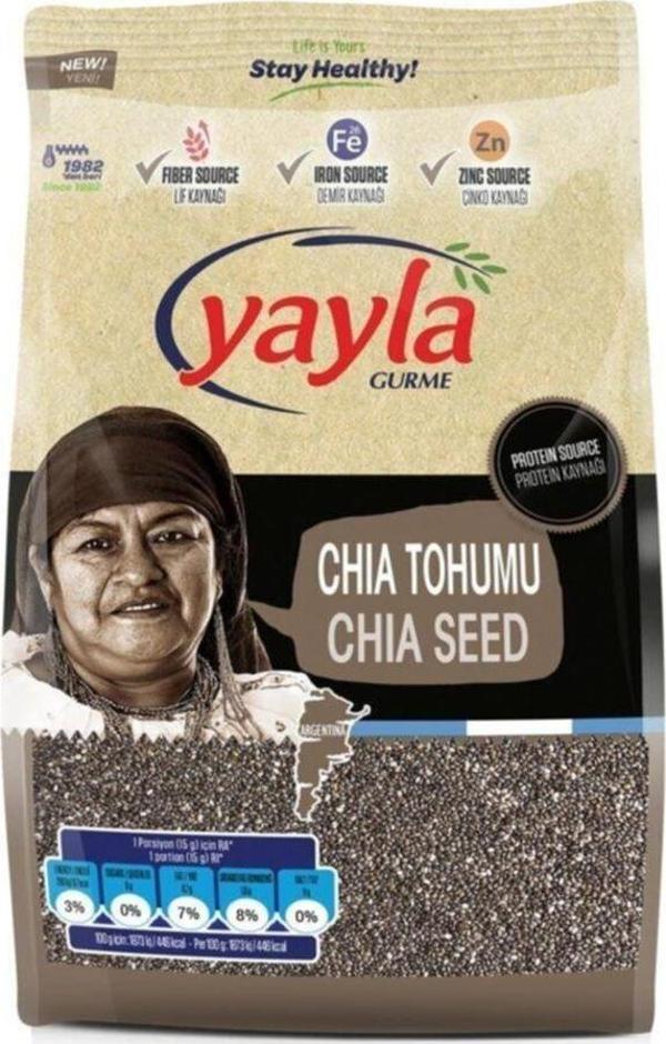 Yayla Gurme Chia Tohumu 500 Gr - Image 1