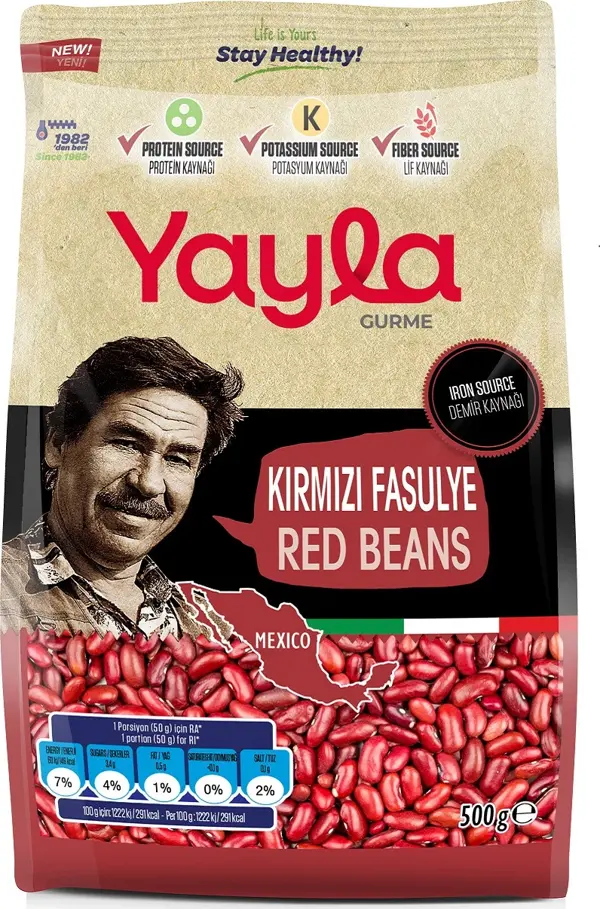 Yayla Gurme Kırmızı Fasulye 500 gr - Image 1