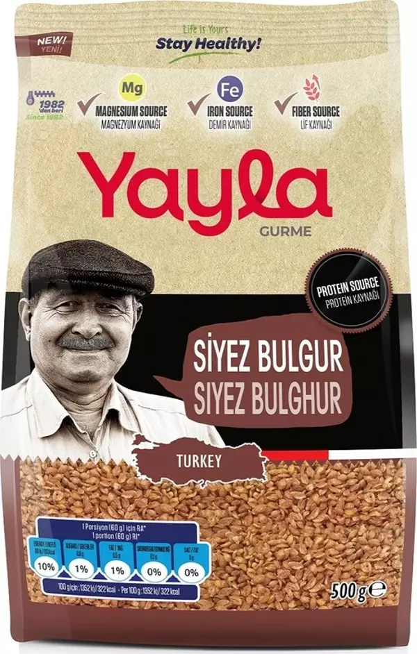 Yayla Gurme Siyez Bulgur 500 gr - Image 1