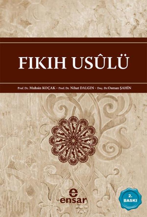 Fıkıh Usulü - Ensar Neşriyat - Image 1
