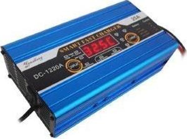 Powermaster PM-1220 12 Volt Max 20 Amper Lcd Ekranlı Akü Şarj Cihazı - Image 1