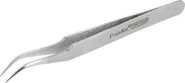 Proskit 1PK-104T Eğri Uçlu Cımbız 120mm 45 Derece Açılı - Image 1