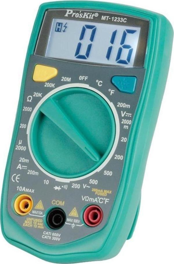 Proskit MT-1233C 3 1/2 DİJİTAL MULTİMETRE ÖLÇÜ CİHAZI - Image 1