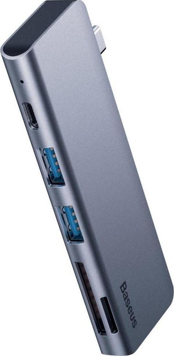 Baseus Harmonica 5in1 Usb Micro Sd Çoklayıcı Adaptör CAHUB-K0G - Image 1