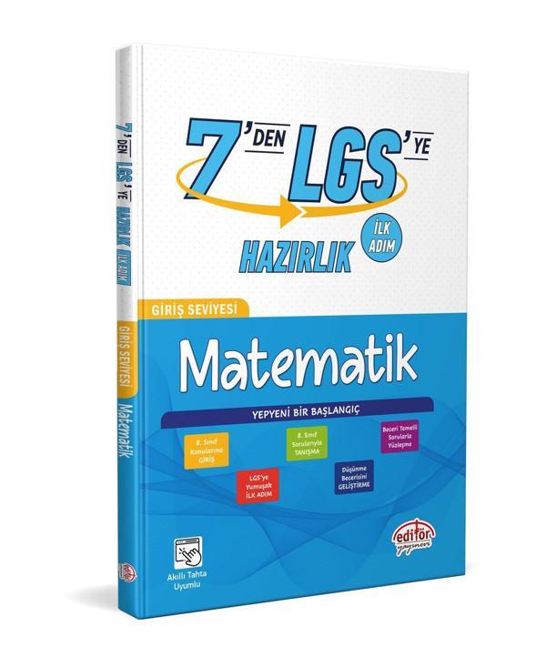 7'den LGS' ye Matematik Hazırlık İlk Adım - Editör - Image 1