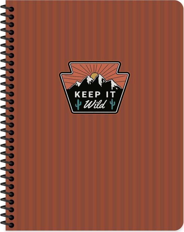 Keskin Color 16.5x22.5 Çizgili Defter Outdoor - Turuncu - Image 1