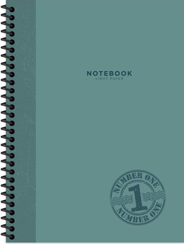 Keskin Color 16.5x22.5 Kareli Defter Stamp - Mavi - Image 1
