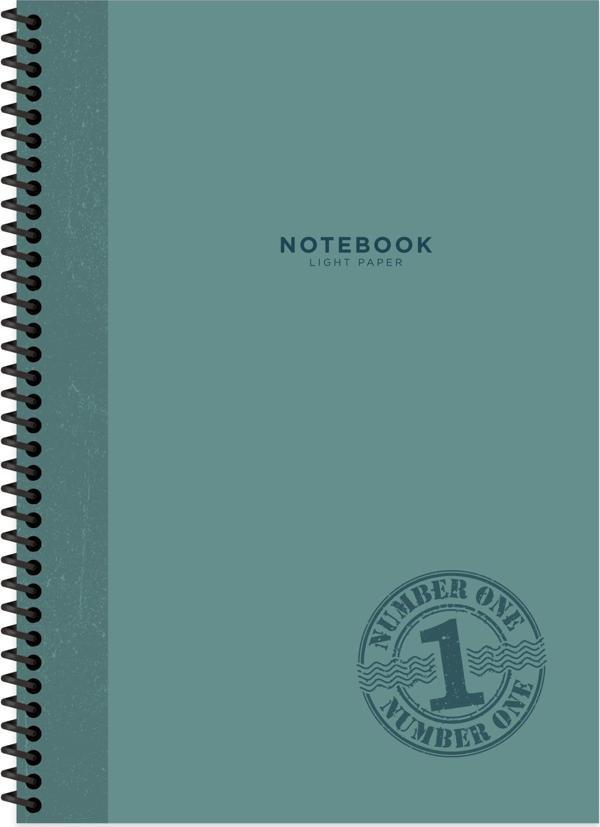 Keskin Color A4 Kareli Defter Stamp - Mavi - Image 1