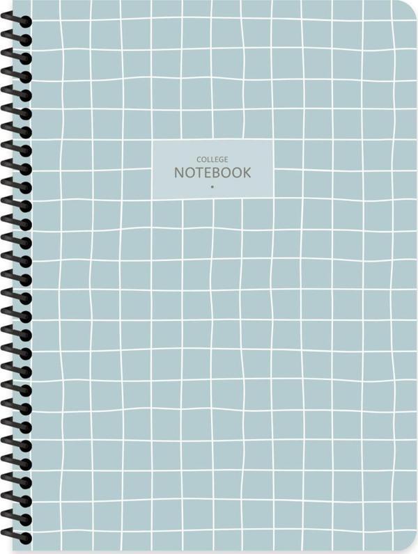 Keskin Color 16.5x22.5 Kareli Defter College - Yeşil - Image 1