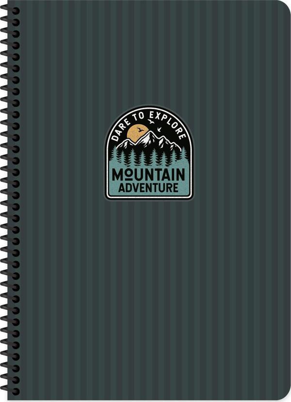 Keskin Color A4 Çizgili Defter Outdoor - Mavi - Image 1