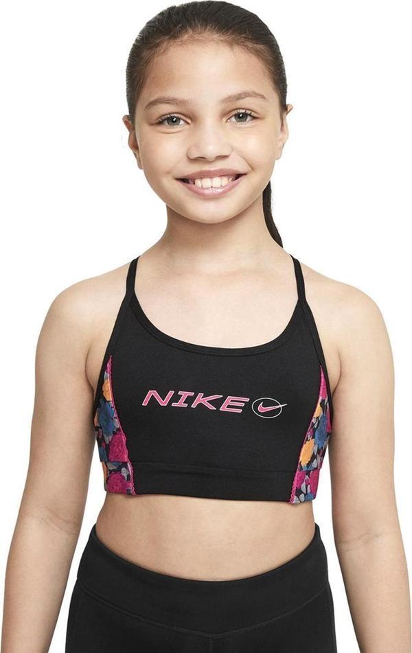 Nike G Nk Indy Bra Iconclash Çocuk Siyah Günlük Stil Sporcu BRA-DM8432-010 - Image 1